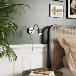 Applique murale LED intégrée Lignit 280lm 3,5W IP20 GoodHome argent