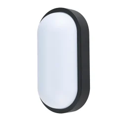 Applique murale LED intégrée Bredene 800lm 14W blanc neutre l.8,5 x H.24 x P.12 cm