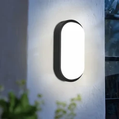 Applique murale LED intégrée Bredene 800lm 14W blanc neutre l.8,5 x H.24 x P.12 cm