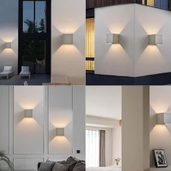Applique Murale LED Intérieur G9 Extérieur : Applique Murale Extérieure Lampe Up Down