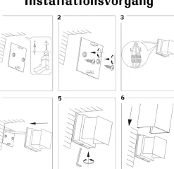 Applique Murale LED Intérieur Moderne - Éclairage Up & Down - IP65 Étanche - Design Contemporain
