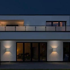 Applique Murale LED Intérieur Moderne - Éclairage Up & Down - IP65 Étanche - Design Contemporain