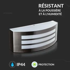 Applique Murale LED IP44 pour Ampoule E27 - SILAMP