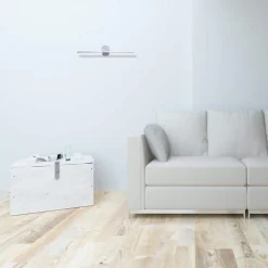 Applique murale LED moderne et fine chromée Light Prestige 3000K 1 pièce.