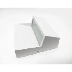 Applique Murale LED Rectangulaire 7W IP44 BLANC - Blanc Neutre 4000K - 5500K - SILAMP