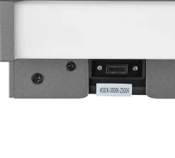 Applique murale LED réglable 3 couleurs IP54 Anthracite - Trio - Dawson