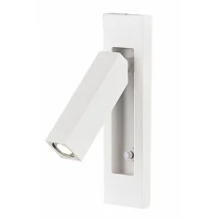 Applique murale Led semi-encastrée orientable blanche-Mantra - Gokova