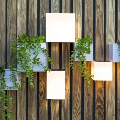 Applique murale LED solaire Wally IP65 12 x 18 cm