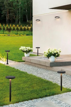 Applique murale LED solaire Nap anthracite 2,2w à piles IP54