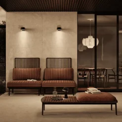 Applique murale LED solaire Noire 5.26W 1000 Lumen Eclairage LED Détecteur infrarouge Angle 120 degrés IP54 ASLO