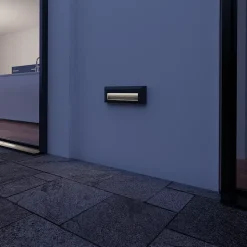 Applique murale LED VEKTA-B 3en1 3W 180lm IP65 Gris