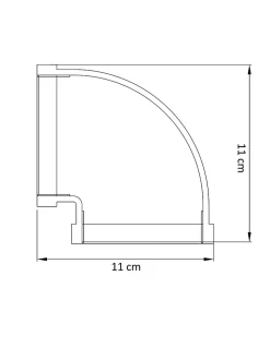 Applique Murale LED 3W Design Tuyau Couleur Rouille - Athiel