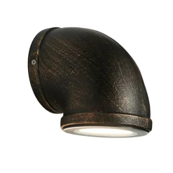 Applique Murale LED 3W Design Tuyau Couleur Rouille - Athiel