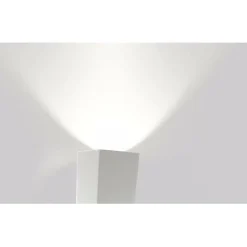 Applique Murale LED 3W IP44 Design Carré BLANC - Blanc Neutre 4200k - 5500k - SILUMEN