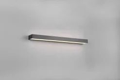 Applique Murale LED, 8W, 800lm, 3000K, IP44, Noir Mat/Blanc - Trio - Rocco