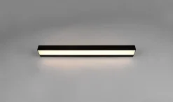 Applique Murale LED, 8W, 800lm, 3000K, IP44, Noir Mat/Blanc - Trio - Rocco