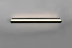 Applique Murale LED 13W 1400lm IP44 Noir Mat - Trio - Rocco