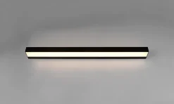 Applique Murale LED 13W 1400lm IP44 Noir Mat - Trio - Rocco