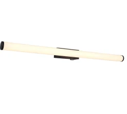 Applique murale LED 8,6W noir mat 880 lm 3000K IP44 - Trio - Mattimo