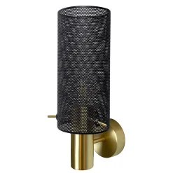 Applique murale Light Prestige Tirana noire 1 x E27 1 pc.