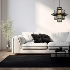 Applique murale Light Prestige Astra noire 1 x E27 1 pièce.