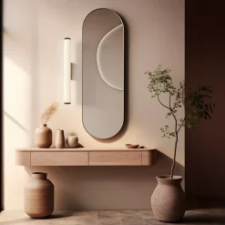 Applique murale Light Prestige VENA marron LED CCT 3000K/4000K/6000K (réglable) 1 pc.