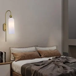 Applique murale Light Prestige Piega blanche 1 x E14 1 pc.