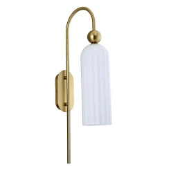 Applique murale Light Prestige Piega blanche 1 x E14 1 pc.