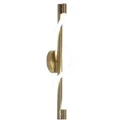 Applique murale Light Prestige Meleca dorée LED CCT 3000K/4000K/6000K (réglable) 1 pc.