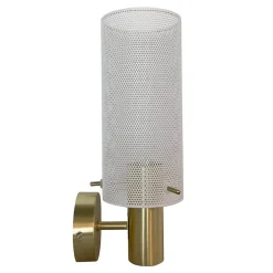 Applique murale Light Prestige Tirana blanche 1 x E27 1 pc.