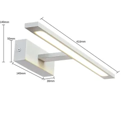 Applique murale Light Prestige Isla LED blanche CCT 3000K/4000K/6000K (réglable) 1 pc.