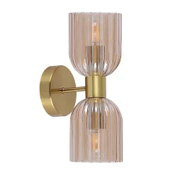 Applique murale Light Prestige Piega dorée 2 x E14 1 pc.