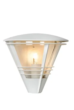 Applique murale LIVIA en aluminium avec 1xE27 - Blanc - Lucide
