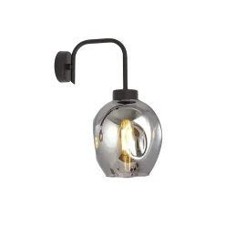 Applique murale LUKKA K1 BLACK/GRAFIT, Emibig Lighting, Fabriqué en EU