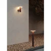 Applique murale Mac Wall Base Corten - 12W LED Interrupteur CCT 2700 K/3200 K/4000K, aluminium - Beneito & Faure