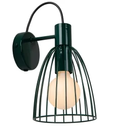 Applique murale MACARONS en métal avec 1xE27 - Vert - Lucide