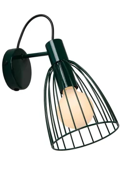 Applique murale MACARONS en métal avec 1xE27 - Vert - Lucide