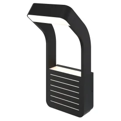 Applique murale Majorca LED intégrée 650lm 23W IP44 GoodHome noir