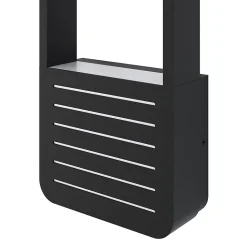 Applique murale Majorca LED intégrée 650lm 23W IP44 GoodHome noir