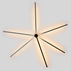 Applique Murale Minimaliste Linéaire AXIS - LED 10W 60cm Métal Rotatif à 360 Lumière Chaude 2700K