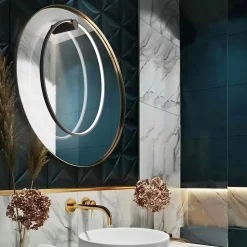 Applique murale miroir Light Prestige noire LED CCT 3000K/4000K/6000K (réglable) 1 pc.