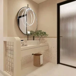 Applique murale miroir Light Prestige, LED blanche 3000K, 1 pièce.