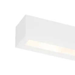 Applique murale moderne blanche 2 lumières - Tjada Novo