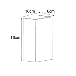 Applique murale moderne blanche - Colja Novo