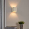 Applique murale moderne beige G9 carrée - Sola