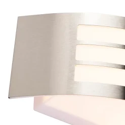 Applique murale moderne en acier inoxydable IP44 - Sapphire Deluxe