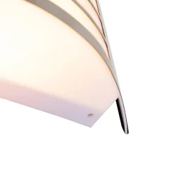 Applique murale moderne en acier inoxydable IP44 - Sapphire Deluxe