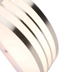 Applique murale moderne en acier inoxydable IP44 - Sapphire Deluxe