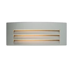 Applique murale moderne grise IP44 - Hurricane 1