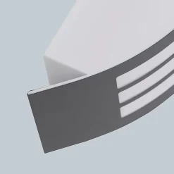 Applique murale moderne gris foncé IP44 - Sapphire Deluxe